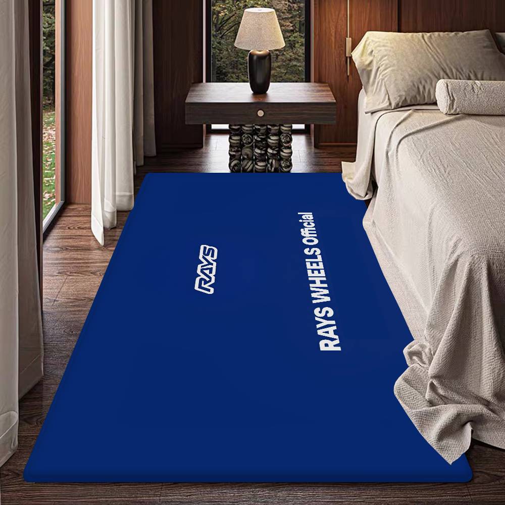 RAYS Wheels Room Mats Retro Multiple Choice Living Room Kitchen Rug Non-Slip Welcome Rug