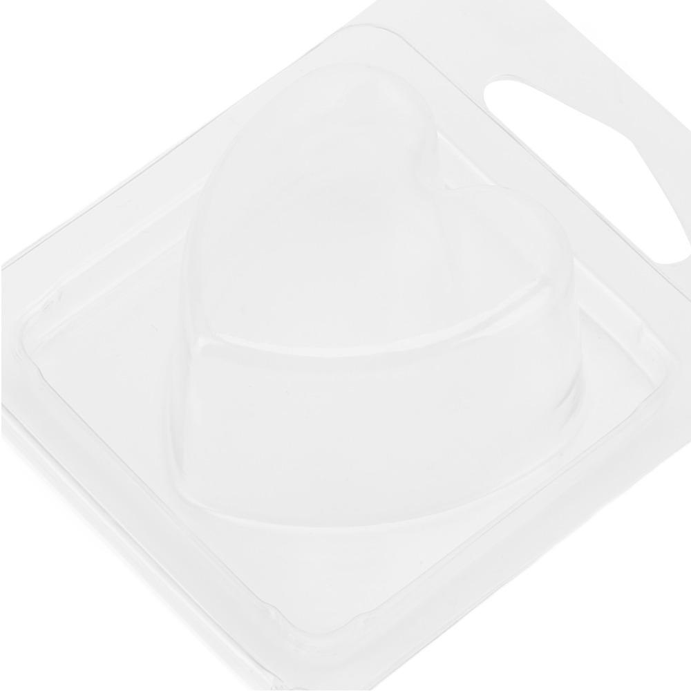 100Pcs PET Wax Melt Clamshell Tools Transparent Plastic Melt Trays For Valentine Day