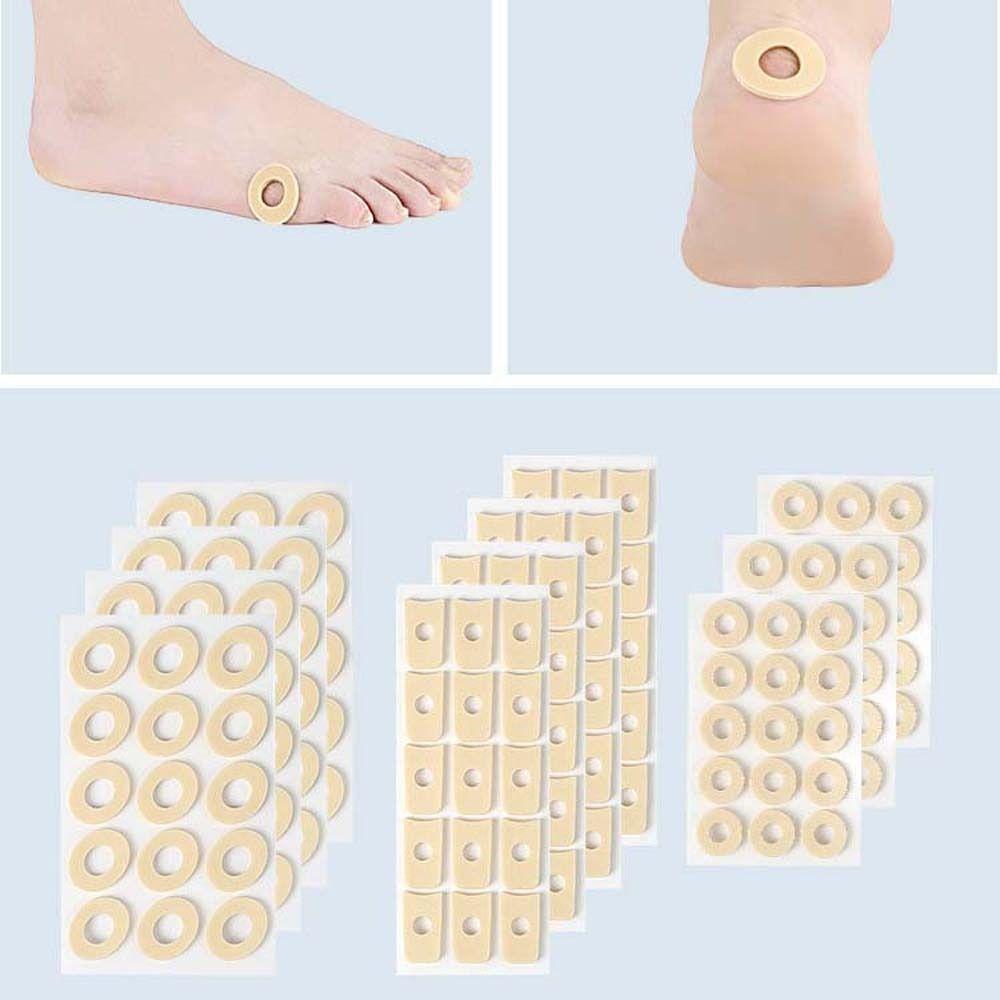 Pedikúrní nástroje Podložky na kuří oka a vbočené palce Polštářky na mozoly Chránič vbočeného palce Nálepka proti oděru chodidla