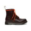 Dr. Martens 1460 Ben Smooth Color-Blocked Lace-Up 8-Hole Boots Unisex boots Brown Red 26917601