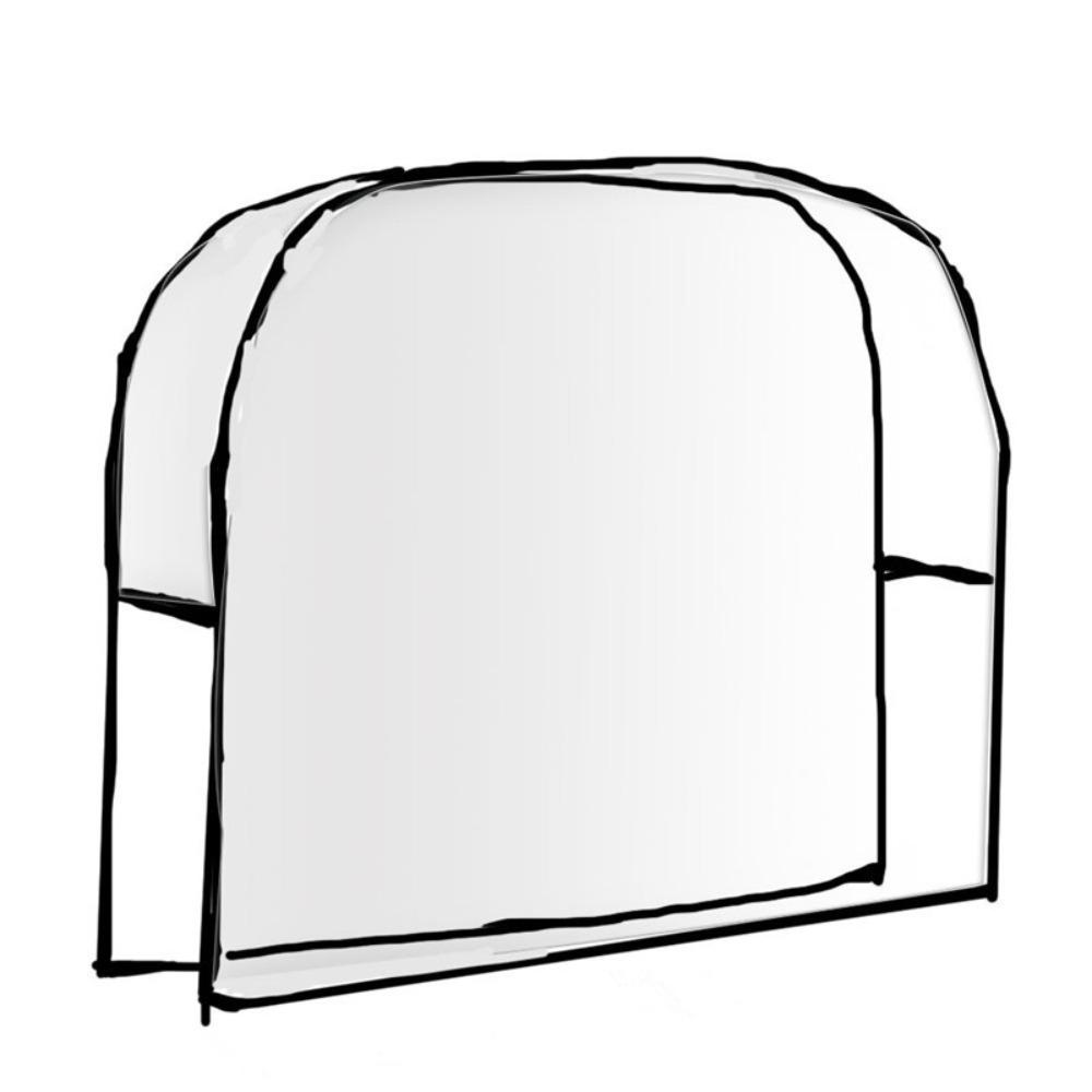 Transparent Barber Chair Backrest Cover Anti-Scratch Dustproof Waterproof Slipcover Anti-fouling PVC Furniture Protector