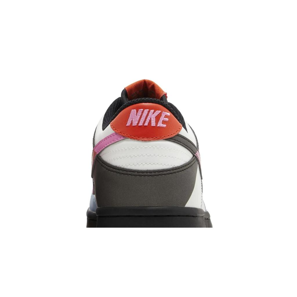 Nike Dunk Low Grade School 'Dance' (Unisex) Summit White / Light Armory Blue / Black / Playful Pink Kids' Skateboarding Shoes FJ2686 100