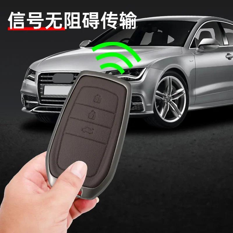 Car Key Case for Toyota Key Cover For CHR RAV4 Auris  Avensis Prius Aygo Camry Corolla Land Cruiser 200 Prado Crown Car Key Fob
