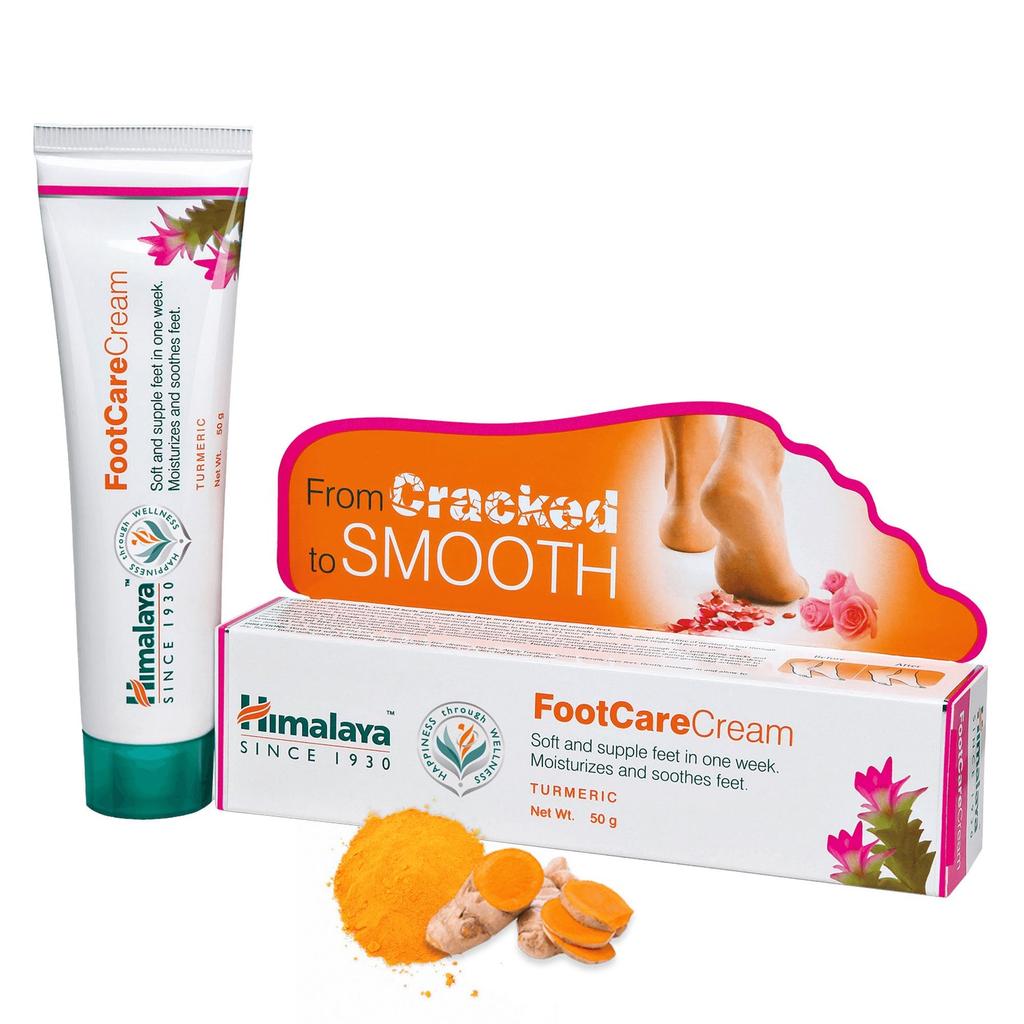 Himalaya Krem do Pielęgnacji Stóp Wellness 50g Nawilżający Zmiękczający Leczy Popękane Pięty Naturalna Regeneracja Stóp