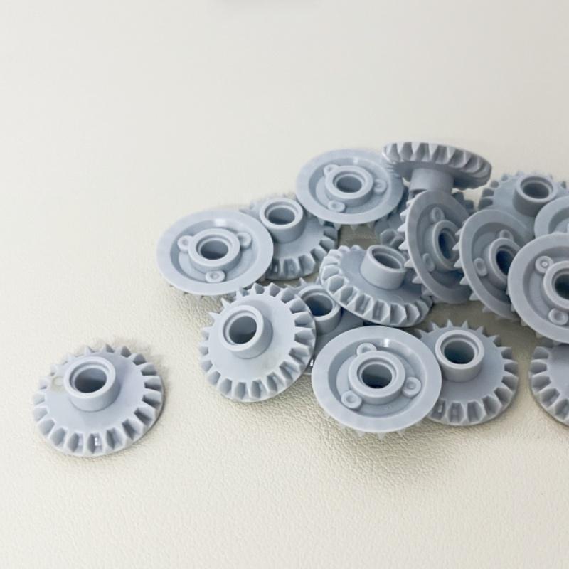 20PCS 87407 Gear 20 Tooth Bevel Pin Hole Bricks Toys For Technical MOC Buildings Blocks Compatible High-Tech Gifts