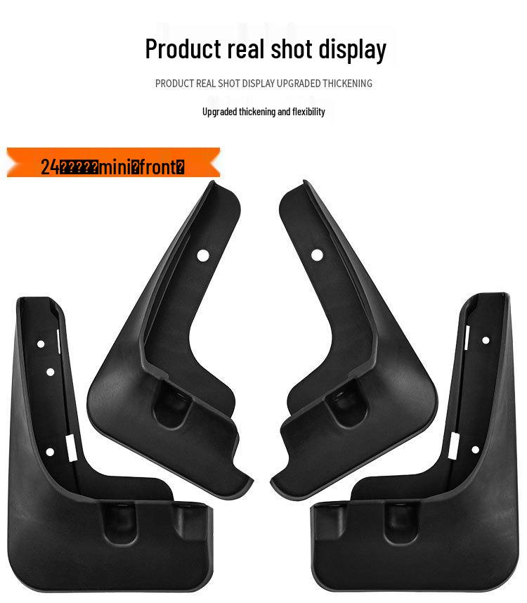 2024 Wuling Hongguang Mini Car Gen 3 Front & Rear Tire Mudguard Skin Modifier
