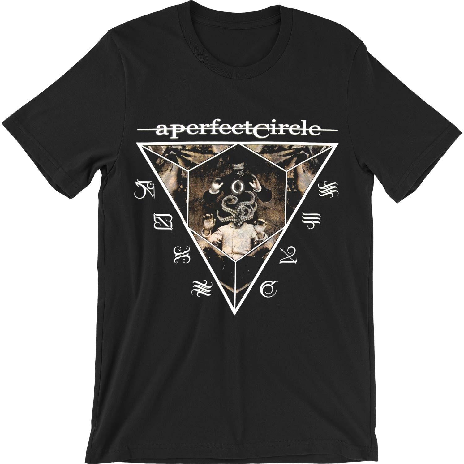 Men s A Perfect Circle Outsider Slim Fit T-shirt Large Black L