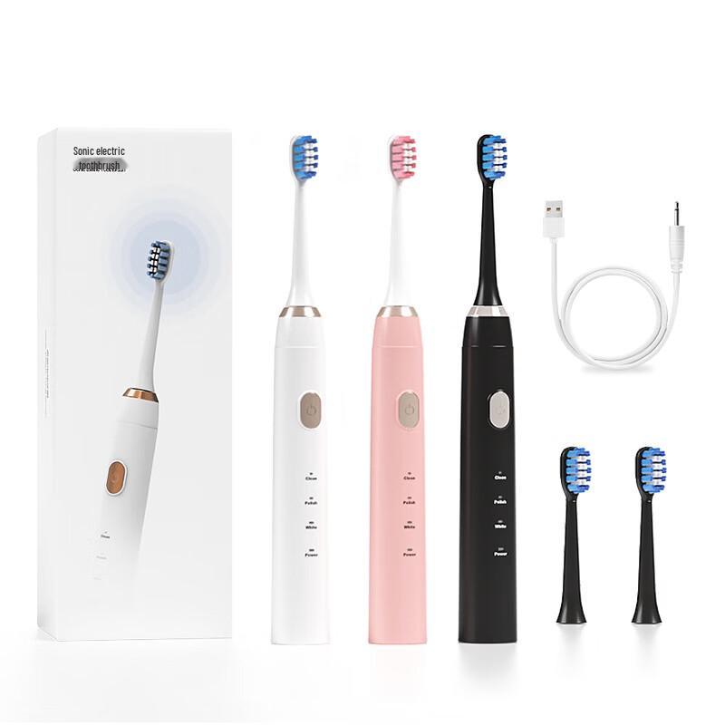 Brangdy Smart Sonic Electric Toothbrush Couple Set CN plug (adapter included)
