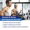 Magnesium glycine soft capsules 500 mg, magnesium oil capsules as a sleep aid supplement, beneficial capsules.