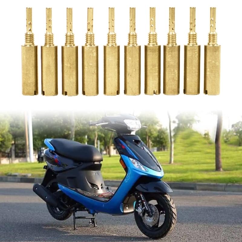 10 vnt. Motociklo karbiuratoriaus pilotinis lėtasis žikleris #30 32 35 38 40 42 45 48 50 55 N424-22 motociklo karbiuratoriaus pilotinis žikleris