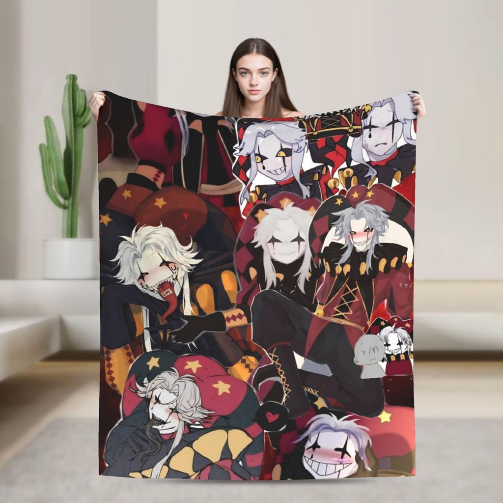 Super Soft The Freak Circus Throw Fashion Blanket Premium Fleece Flannel Lightweight Bed Fashion Blanket Cozy Plush Fashion Blankets All Se