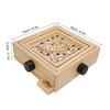 Wooden Maze Puzzle Toy Balances Board Improve Concentration Educational Table Maze Game