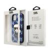 Karl Lagerfeld KLHCP13SPMNIKBL iPhone 13 mini 5.4" hardcase blue/blue Monogram Ikonik Patch