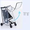 Little Tiger Stroller Rain Cover Windshield - Warm, Dustproof, and Weather-Resistant T18.
