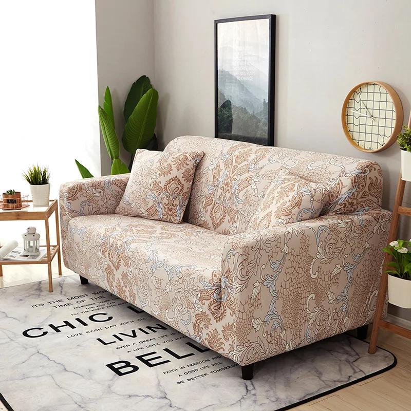Geometric Elastic Sofa Covers for Living Room All-inclusive Slip-resistant Couch Cover Strech L Shape Corner Sofa Slipcovers 1PC