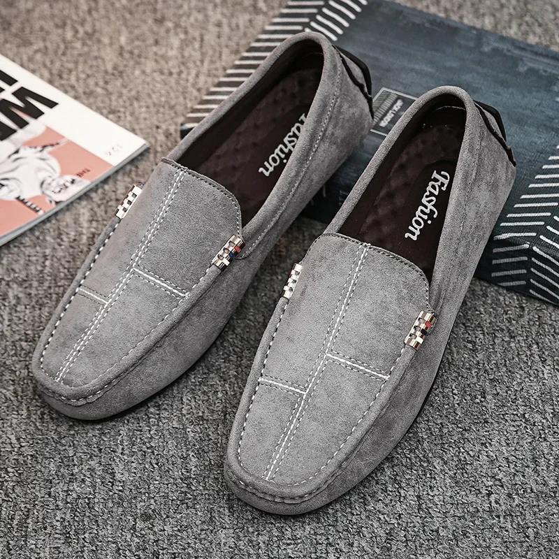 Lässige Herrenschuhe 2024 Slipper Formelle Loafer Mokassins Schwarz Männlich Fahrschuh Flach Atmungsaktiv Tenis Masculino Zapatillas Hombre Männlich