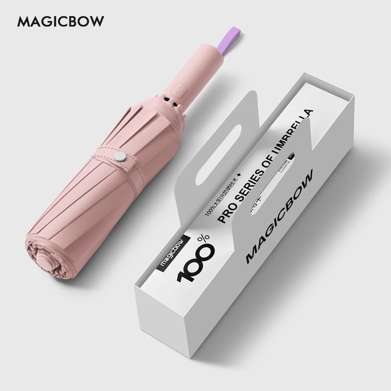 72-Bone Automatic Large Sunshade Umbrella: Durable Parasol for Women and Men, Ideal for Sunny and Rainy Days.