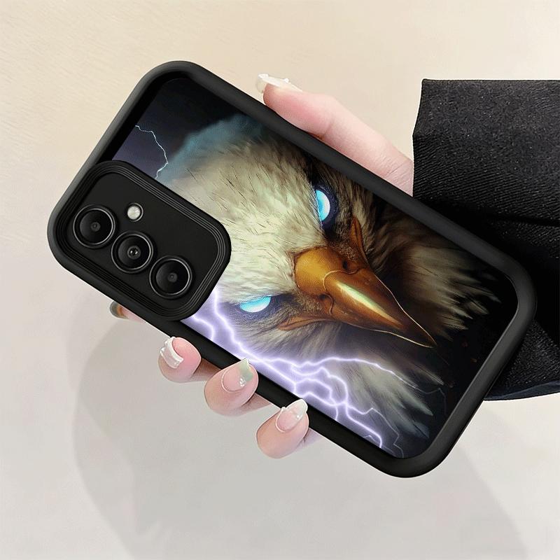 Bald Eagle Cool Soft Phone Case for Samsung Galaxy A17 A16 A26 A36 A56 A15 A25 A35 A55 A14 A24 A34 A54 A13 A23 A33 A53 A52