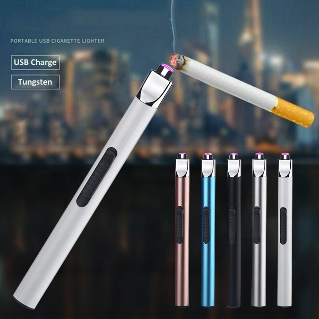 Photoelectric USB Charging Lighter Windproof Flameless Electronic Lighter