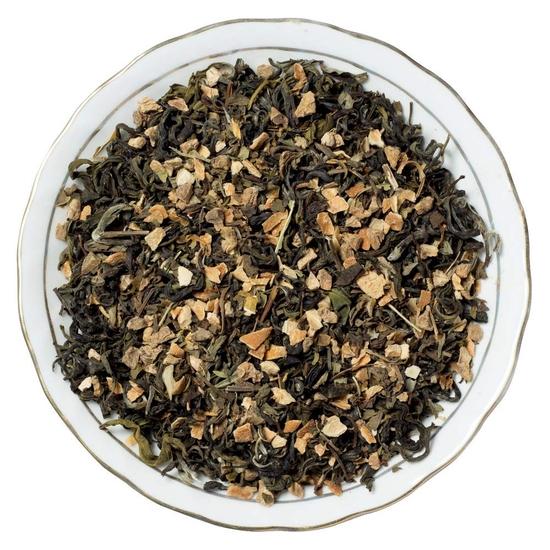 Navvayd Zázvorová Máta Citron Zelený čaj – 50g Sypaný