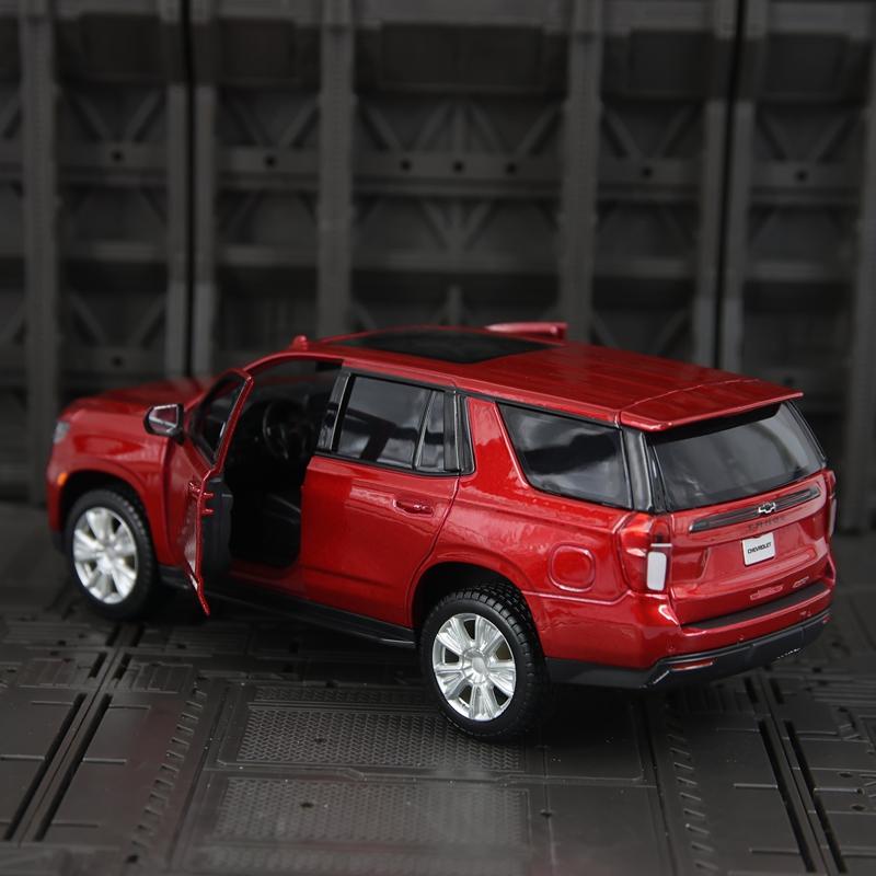 Maisto 1:26 Simulierte Chevrolet Tahoe 2021 Legierung Geländewagen Modell Stadt Limousine Dekoration Sammlung Tür kann geöffnet werden