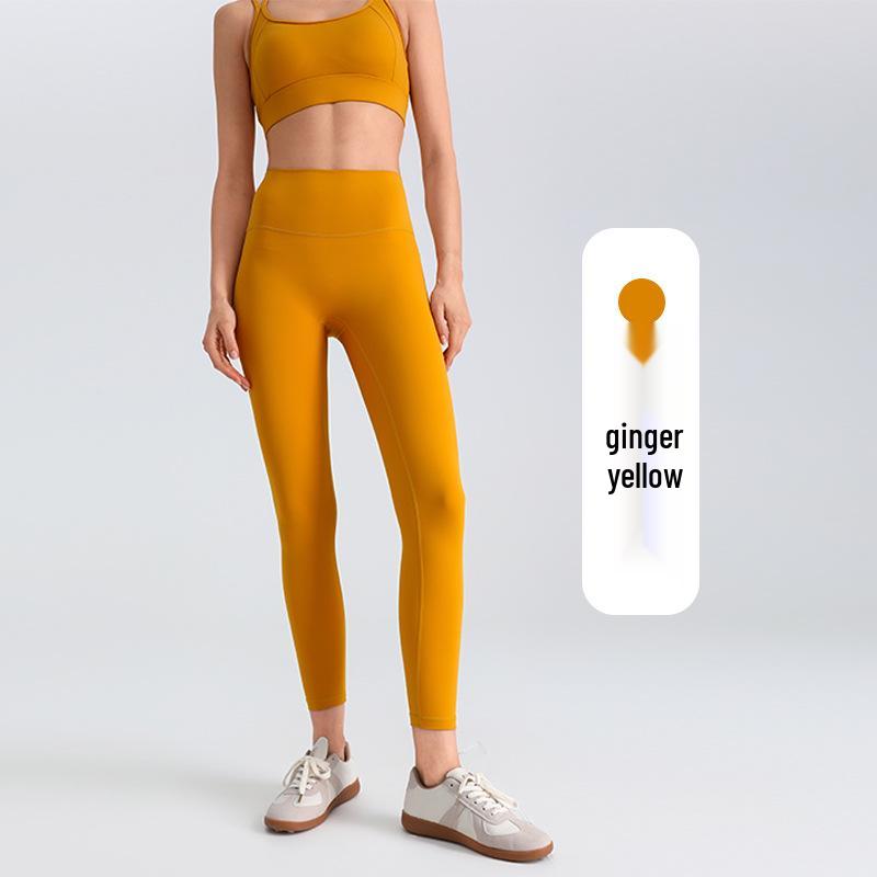 High-Waist Yoga-Leggings mit Schnelltrocknung und Unsichtbarer Naht für Damen