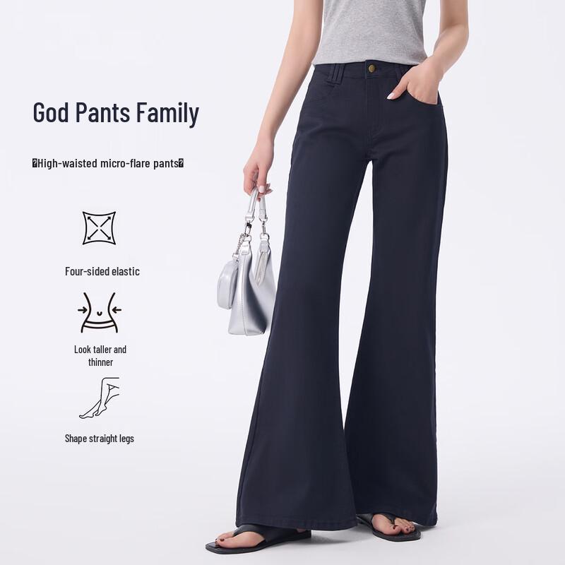 FivePlus Women s Summer Slim Flared Jeans M