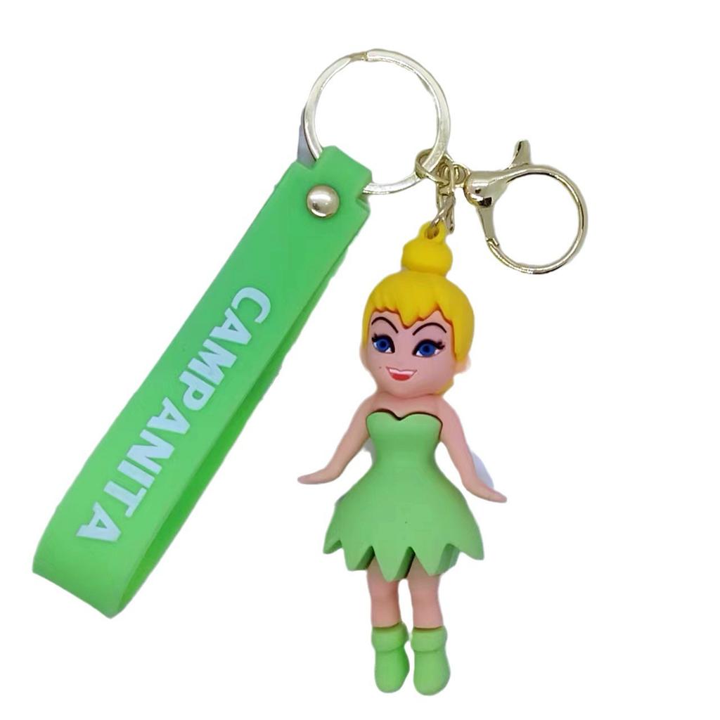 New Creative Cartoon Peter Pan Keychain Bag Car Keychain Accessories Gift Kawaii Cute Personalized Gifts Y2k Fashion Toys Anime