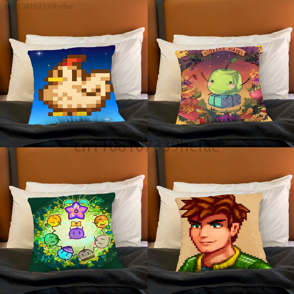 Game SStardew VValley Throw Pillow Case For 45x45cm55x55cm30x30cm For Home Bedroom Decoration And Protector