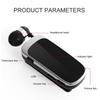 K52 Wireless Business BT Headset In Ear Retractable Earphone Hands Free Sport Driver Earphone Telescopic Clip On Stereo