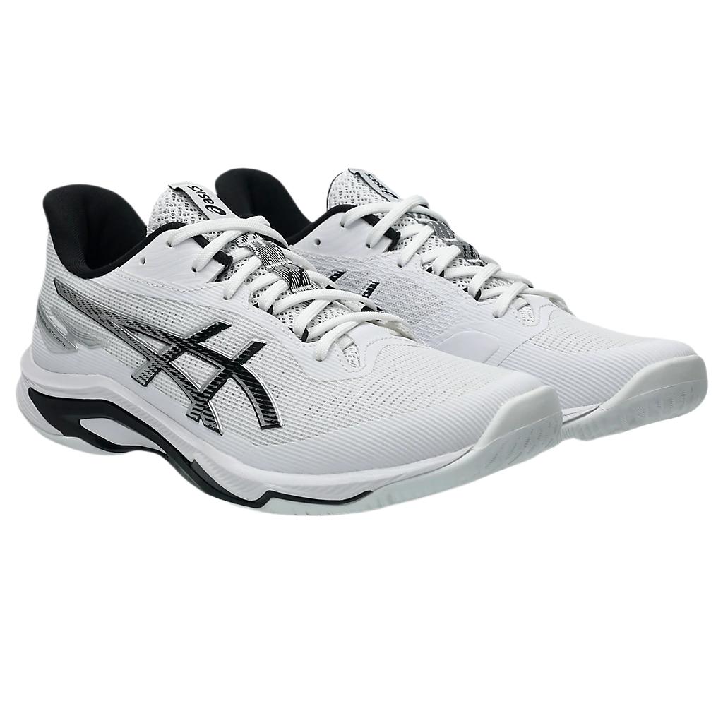 New Asics Netburner Ballistic FF Low Top Training Shoes Men's Gray Black 1051A088-100