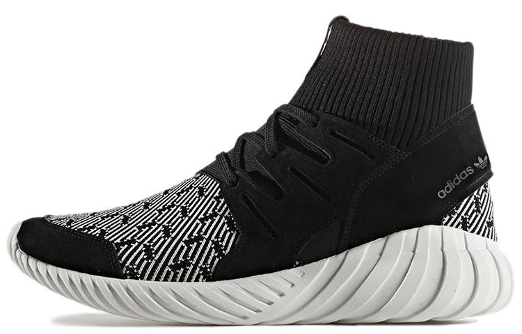 Adidas Tubular Doom Primeknit  Black White  S80096 44