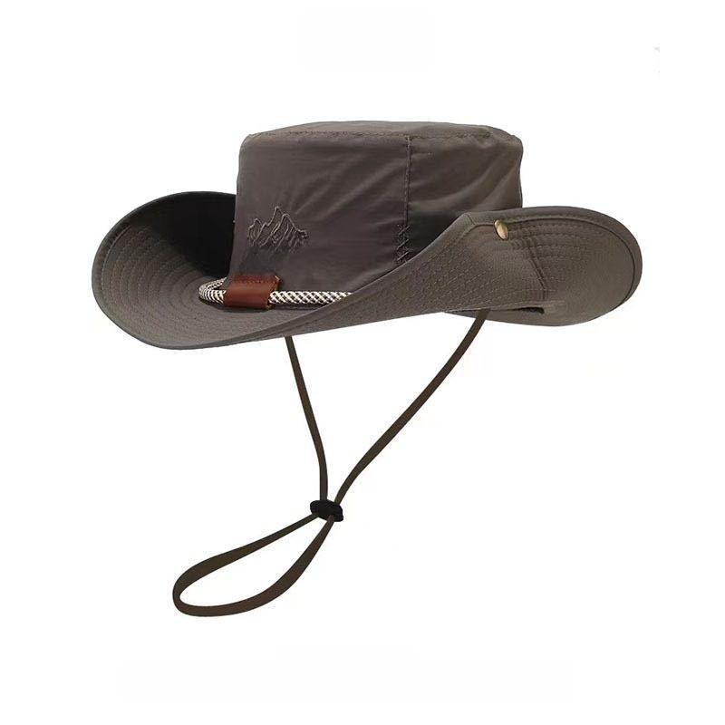 Waterproof Fast Dry Cowboy Hat For Hiking And Camping Summer Sun Protection