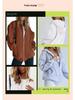 2023 Trendy Women's Solid Color Zipper Hooded Cardigan Jacket with Pockets
