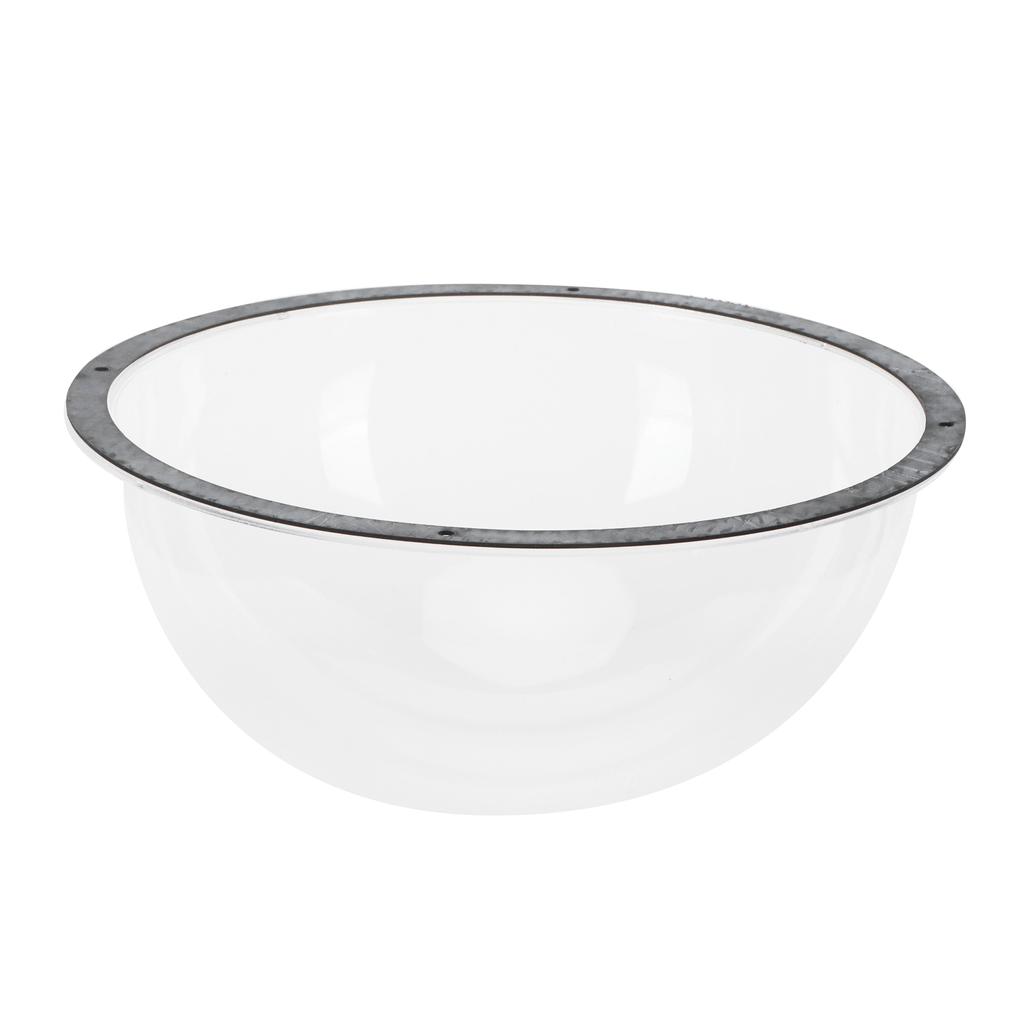 Fereastră Gard Câine Curte Spate Transparent Acrilic Semicerc Dom Câine Animale de Companie Accesorii