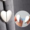 10Pcs Alloy Heart Curtain Clip Magnetic Closures Systems Eliminate Light Leaks Maintain Privacy Home Decoration