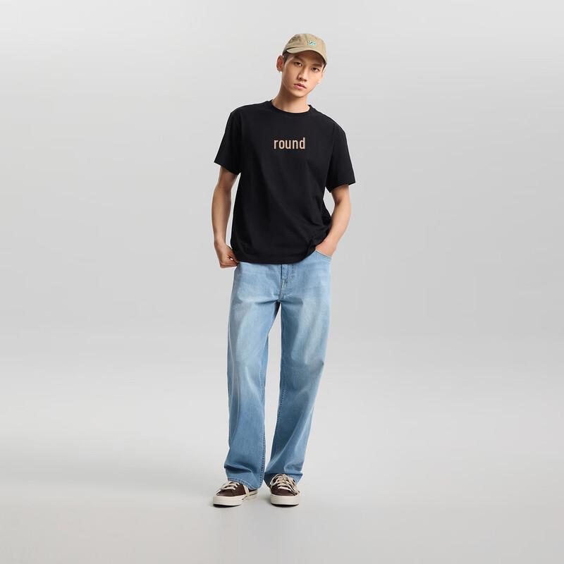 Lee Men's 761 Lightweight Loose Fit Wide Leg Jeans