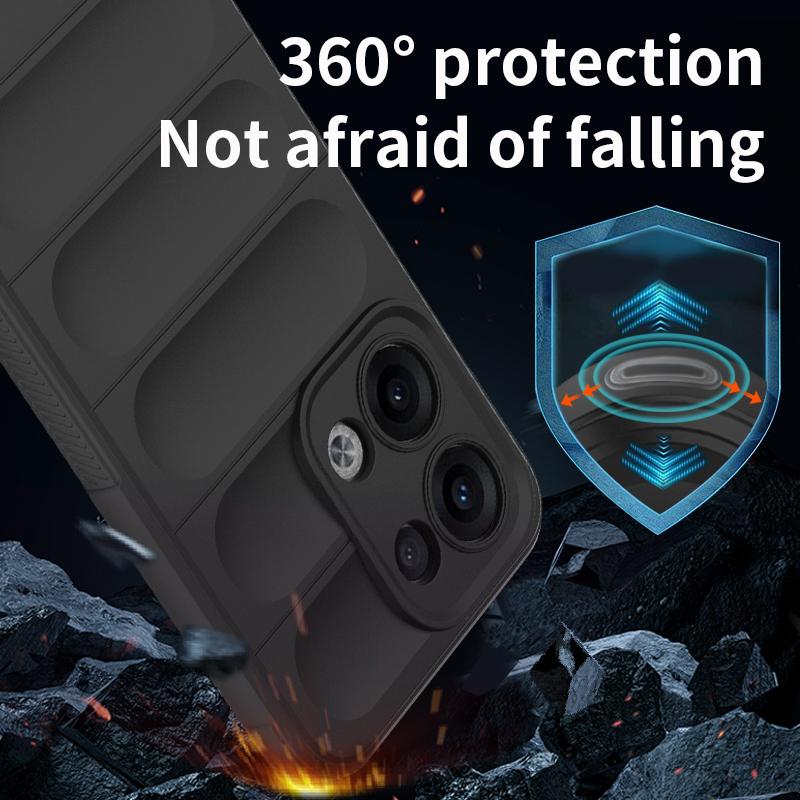 Flexible Skin Feeling Silicone Shockproof Case for OPPO Reno 13 Pro 5G Protective Cover Fundas Coque Capa