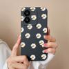 Cases For Vivo Y22 Y22S Flower Liquid Silicone Camera Lens Protection Phone Back Cover For VivoY22 Vivo Y 22 Y22 S Coque Bumper