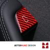For Tesla 2019- Model 3 Highland 2026 Model Y Juniper Carbon Fiber Car Interior Door Switch Button Trim Stickers Accessories