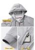 Men's Trendy Hooded Sweatshirt & Joggers Two-Piece Casual Set for Spring & Autumn