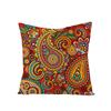 New Bohemian Style Cashew Flower Ethnic Style Linen Pillow Cover Car Cushion Pillow Cover