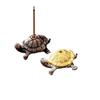 Kodo Multi-Hole Gourd & Water Drop Incense Holders: Turtle, Zen Lotus, Dragon Soaring Designs