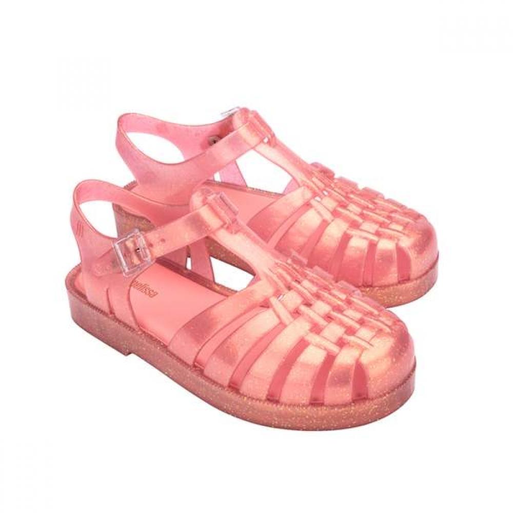 Mini Melissa Toebox Possession Shiny Youth Sandal Jelly Shoes Msycf2tspo11