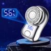 Upgraded Electric Mini Shaver for Men Travel Pocket Shaving Machine With Digital Display Washable Rechargeable Face Beard Trimmer Face Beard Razor