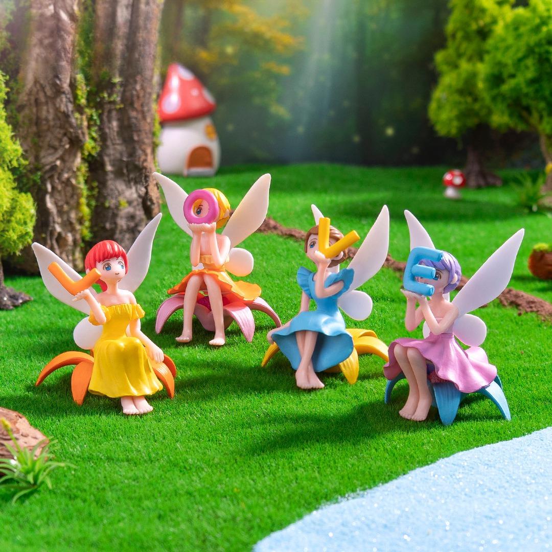 

Small Decor Statues for DIY Miniature Landscape & Terrarium 4PCS JINGLING