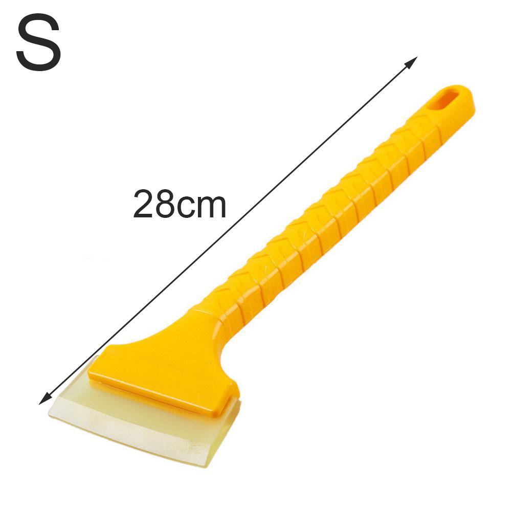 1 Pcs Snow scraper Tendon material snow remover tool winter car ice snow shovel 2-in-1 screwless telescopic snow removal shovel