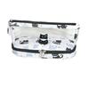 Cute Cartoon Transparent Pen Bag Cat/Capybara Double-layer Pencil Case Portable Multifunctional Student Stationery Storage Bag