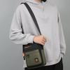 Multi-pockets Men's Business Bag Large Capacity Canvas Crossbody Bag Men's Shoulder Bag  Male