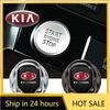 2026 Het Bilklistermärke Bilinteriör Motor Tändning Start Stopp Knappskydd Märke För KIA Sportage Ceed Sorento Cerato Optima Pica